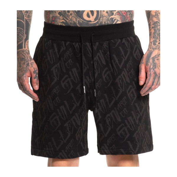 Sullen Clothing Sleep Reapers Knit Shorts - Black