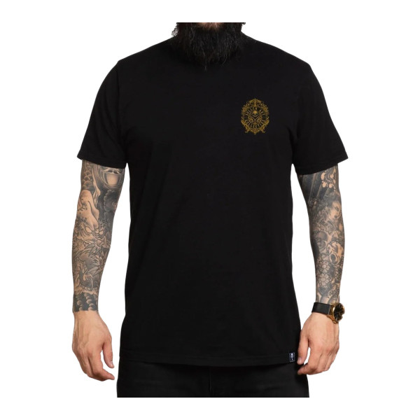Sullen Clothing Filigree Badge Tee - Jet Black