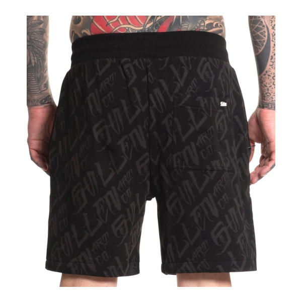 Sullen Clothing Sleep Reapers Knit Shorts - Black